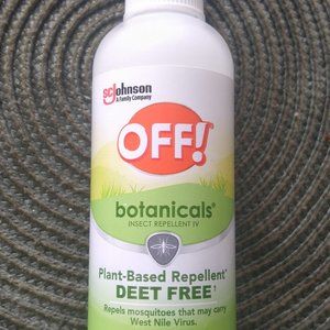 Off botanicals plant base repellent  lot of 2
